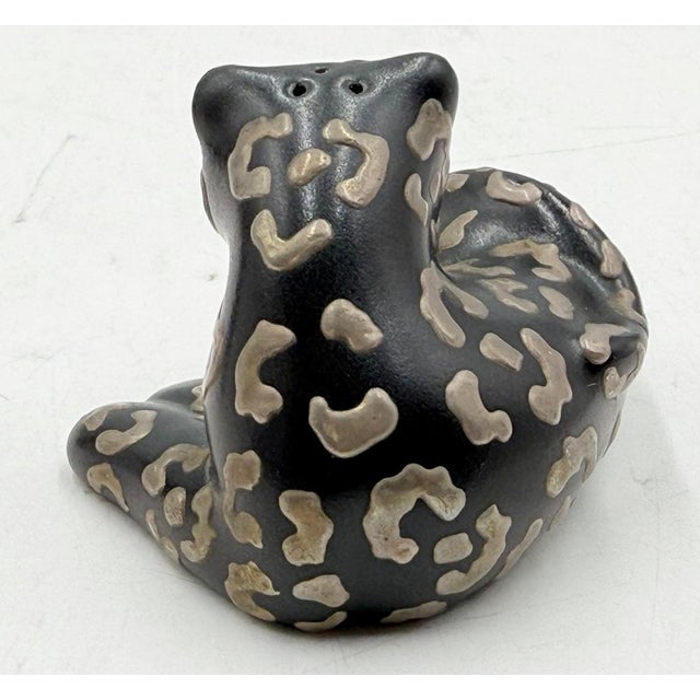 1980s Emilia Castillo Porcelain & Pure Silver Table Sculptures/Salt & Pepper Shakers For Sale - Image 15 of 18