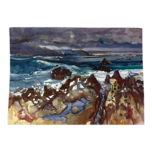 Robert R. Doty Original Watercolor