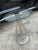Contemporary 1990s Ethan Allen Contemporary Chrome & Glass “Radial” Side Table For Sale - Image 3 of 6