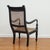 Early 19th Century Ebony Carved Grandfather Shell Mark Chair For Sale - Image 14 of 17