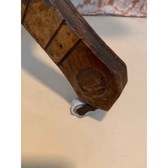 Antique Rustic Equestrian Marble Table For Sale - Image 10 of 12