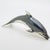1980s Vintage Italian Handmade Silver 800 Darkened Dolphin Figurine by Saturno, Arezzo, 1980s For Sale - Image 5 of 14