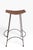 Mid-Century Modern Set of Four Mid Century Wrought Iron and Wicker Bar Stools For Sale - Image 3 of 16