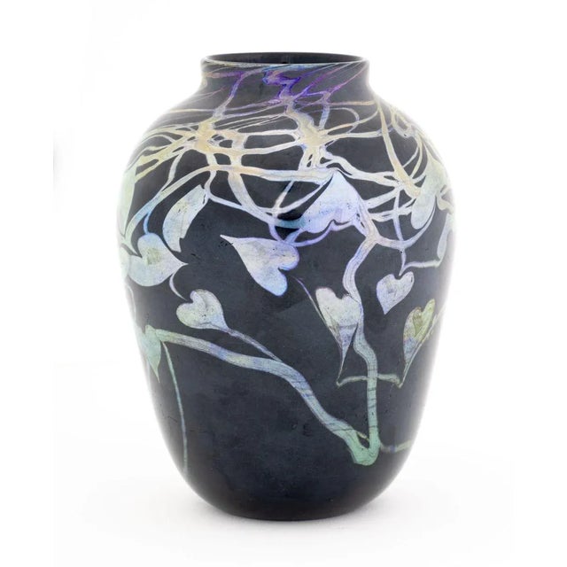 Early 20th Century Louis Comfort Tiffany Favrile Glass Vase For Sale - Image 5 of 11