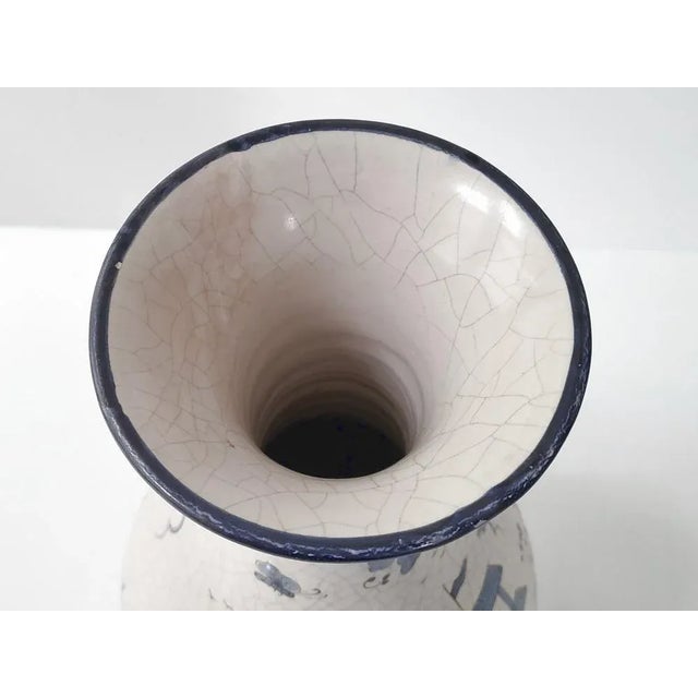 Ceramic Mid-Century Italian Ceramic Vases from Maioliche Deruta, 1950s, Set of 2 For Sale - Image 7 of 10