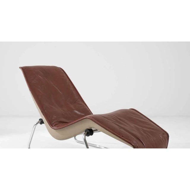 20th Century German Leather Armchair For Sale In Greensboro - Image 6 of 8