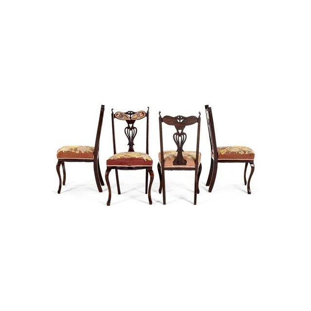 Scottish Mahogany Dining Chairs, Set of 4 For Sale - Image 3 of 15