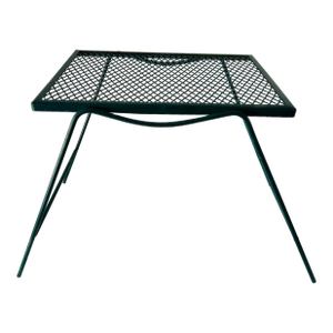 70's Midcentury Modern Mesh Top Outdoor Table