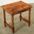 Rustic European French 20th Century Carved Walnut Stool For Sale - Image 3 of 8