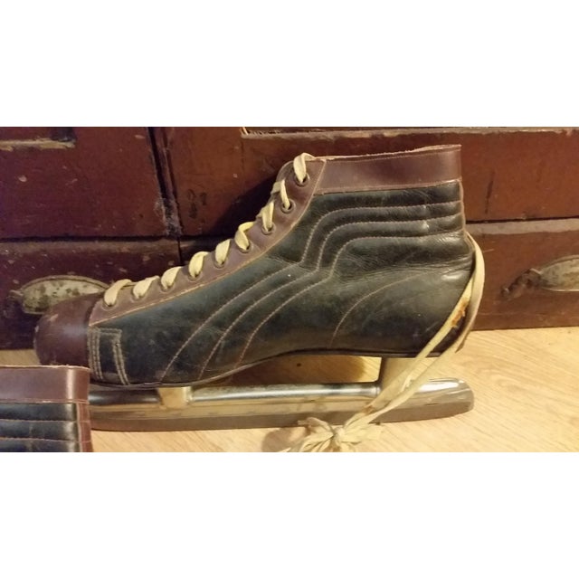Vintage Men's Ice Skates a Pair Chairish