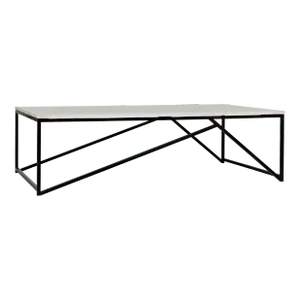NOIR Molimo Coffee Table with Black Metal