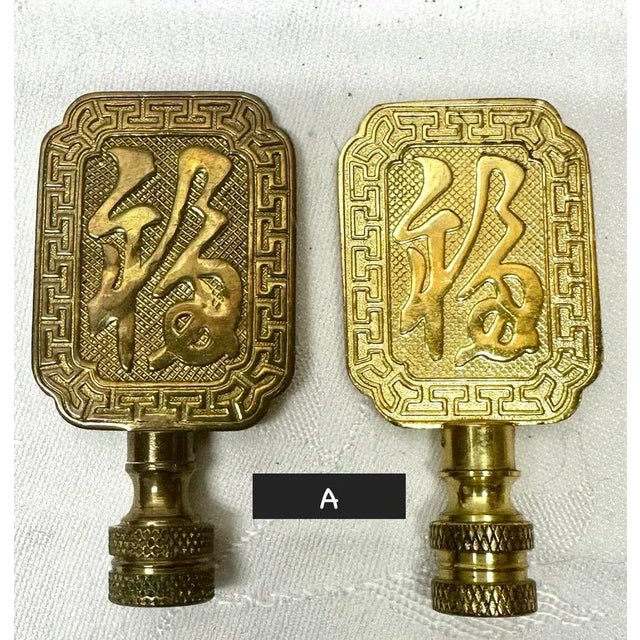 1960s Chinese Emperor & Empress Table Lamps With Shades - a Pair For Sale - Image 11 of 12