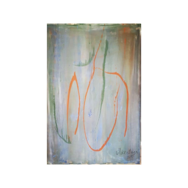 Alice Maier, The 4 Elements, Acrylic Painting, 2025 For Sale - Image 10 of 11