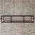 Brown Coffee Table in Iron Frame and Stone Slate Table Tops by Architect Alex Vervoordt, Belgium, 1990s For Sale - Image 8 of 9