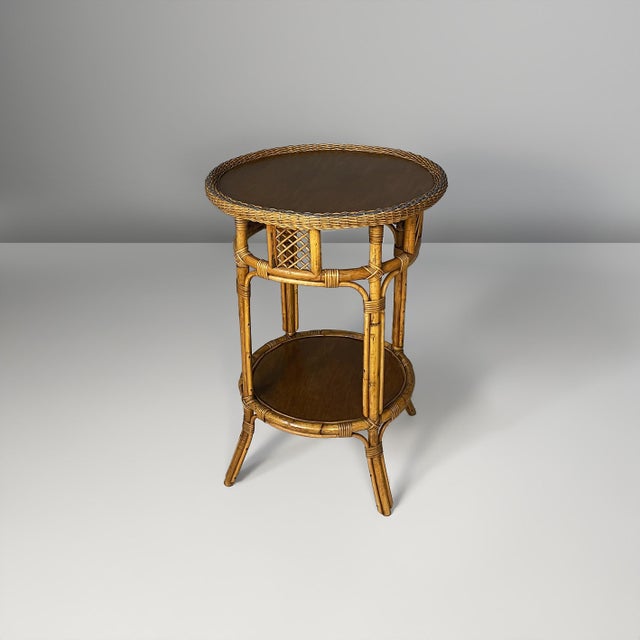 Italian Modern Bamboo Coffee Table, 1970s For Sale - Image 15 of 15