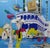 This pastel on paper artwork depicts a whimsical riverboat scene, featuring a cowboy and his horse amidst a playful...
