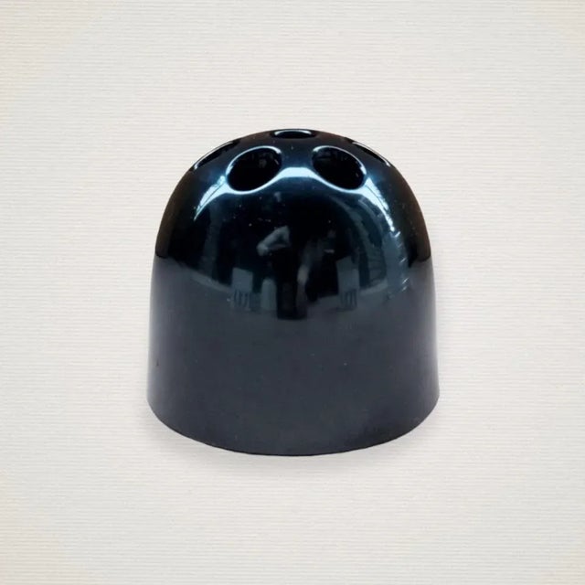 Plastic Dedalino Black Pencil Holder by Gismondi for Artemide Idarco, 1966 For Sale - Image 7 of 7