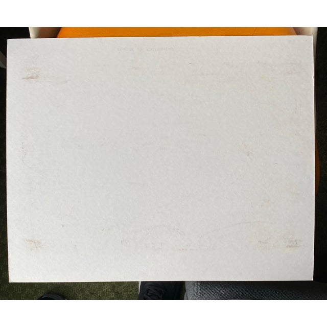 Ruth Esserman Mixed Media Drawing, 16x20 Mounted (Chicago Artist, 1936–2022) For Sale - Image 4 of 4