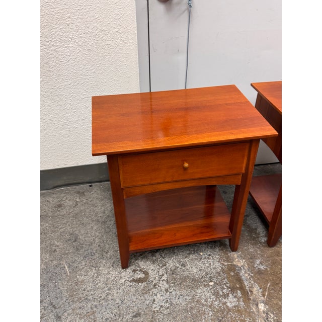 Circa 1999 Impressions by Thomasville Bridges Collection Nightstands, Pair For Sale - Image 9 of 12