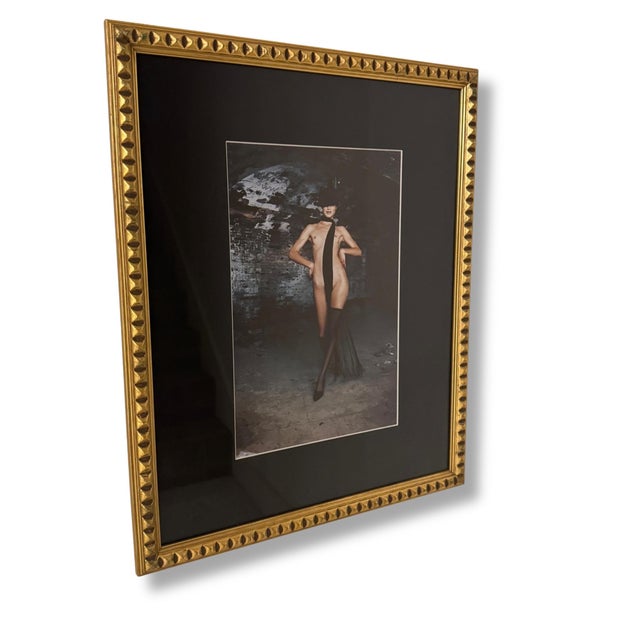 Helmut Newton “Fashion Galliano, Stern, Monte Carlo, 1996.” Striking fashion image by celebrated photographer Helmut...