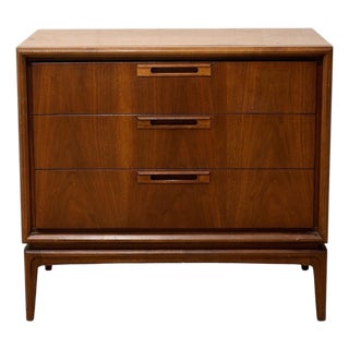 Mid 20th Century Lowboy 3 Drawer Chest of Drawers For Sale