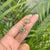 Contemporary Art Deco-Inspired 14k Yellow Gold 1.06 Ct Emerald & Diamond Halo Stud Earrings- A Pair For Sale - Image 3 of 16