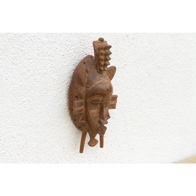 Mystical Wood Mask, Spirit of the Ancestors For Sale - Image 4 of 7