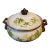 Mid 20th Century Asta German Enamel Covered Serving Bowl For Sale
