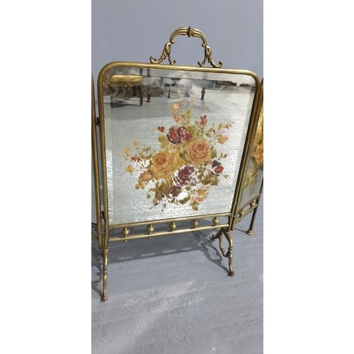 Victorian Folding Fire Screen For Sale - Image 5 of 9