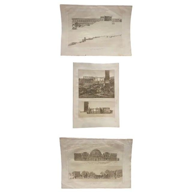 Late 19th Century Set of 12 Heliogravures Depicting Greek & Roman Architecture, 1848-1903 For Sale - Image 5 of 6