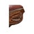 Red Tufted Red Leather Swivel Office Chair For Sale - Image 8 of 10