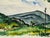 Rustic Henry Emil Salloch Original Watercolor on Paper Alpine Valley, 1946. For Sale - Image 3 of 7
