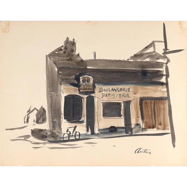 Contemporary Eve Nethercott, Autun (P5.29), Ink and Watercolor on Paper For Sale - Image 3 of 3