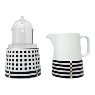 Il Faro Creamer and Sugar by Aldo Rossi for Rosenthal Studio-Linie For Sale