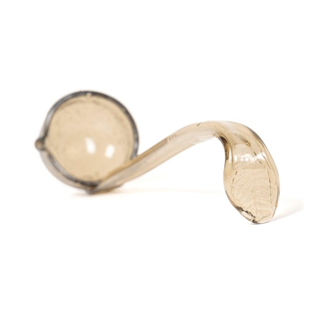 Glass Bubbled Glass Orangeade Service from Biot, 1970s, Set of 10 For Sale - Image 7 of 9