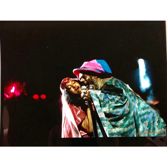 Nona Hatay, Color Rock & Roll Photo Hand Signed Woodstock Music Festival African American For Sale - Image 4 of 7