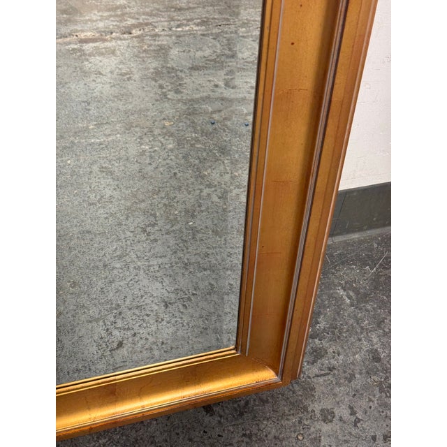 Wood Custom Design Wall / Leaning Mirror For Sale - Image 7 of 12