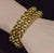 Rare Vintage Fope 18k Gold Double Wrap Twist Snake Bracelet With Amethyst & Peridot For Sale - Image 4 of 15