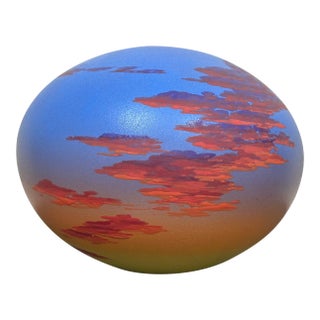 1990s Don Jones New Mexico Earthenware Sky Globe For Sale