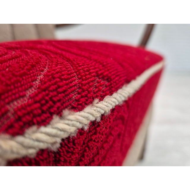 Vintage Danish Chair by Alfred Christensen for Slagelse Møbelværk, 1960s For Sale - Image 16 of 18