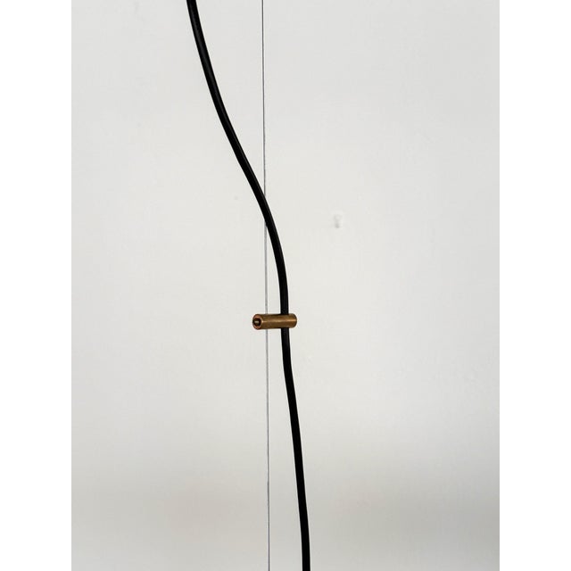 White Pendant Light from Stilnovo, Italy, 1950s For Sale - Image 8 of 17