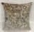 Animal Skin Reversible 18” X 18” Premium Brazilian Speckled Cowhide Pillow Cover – Short Hair - Handcrafted by Pablo Sota Designs For Sale - Image 7 of 11