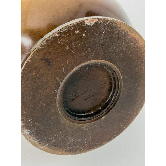 1930s Brass Vase by Gunnar Ander for Ystad Metall, Sweden, 1939 For Sale - Image 5 of 7