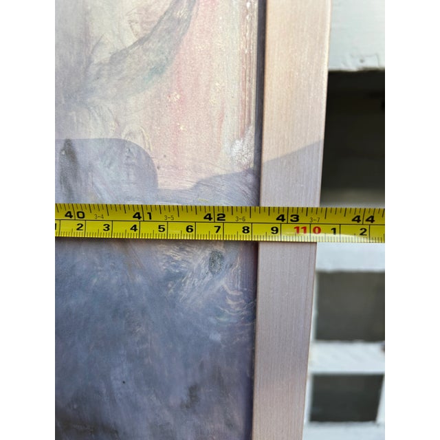 Giant Tom Lieber Abstract Monotype Oil Painting, Mixed Media For Sale - Image 9 of 18