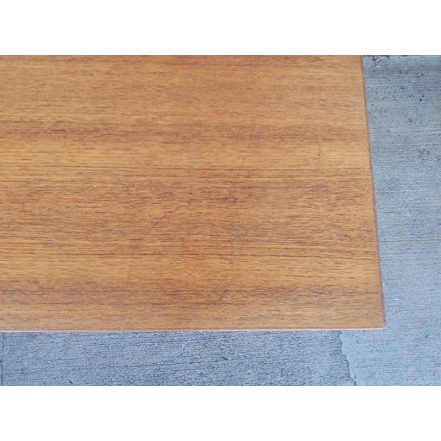 Teak Danish Modern Nightstands - A Pair For Sale - Image 9 of 17