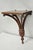 Traditional Late 20th Century Regency Style Mahogany Plume Prince of Wales Carved Wall Mount Bracket Shelf For Sale - Image 3 of 13