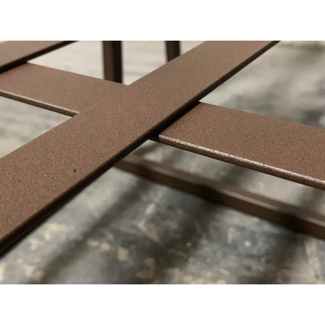 New Outdoor Armchair in Wrought Iron For Sale - Image 11 of 13