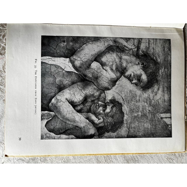 Paper The Sistine Chapel Mary Pittaluga 1955 Art History Reproduction Plates For Sale - Image 7 of 12