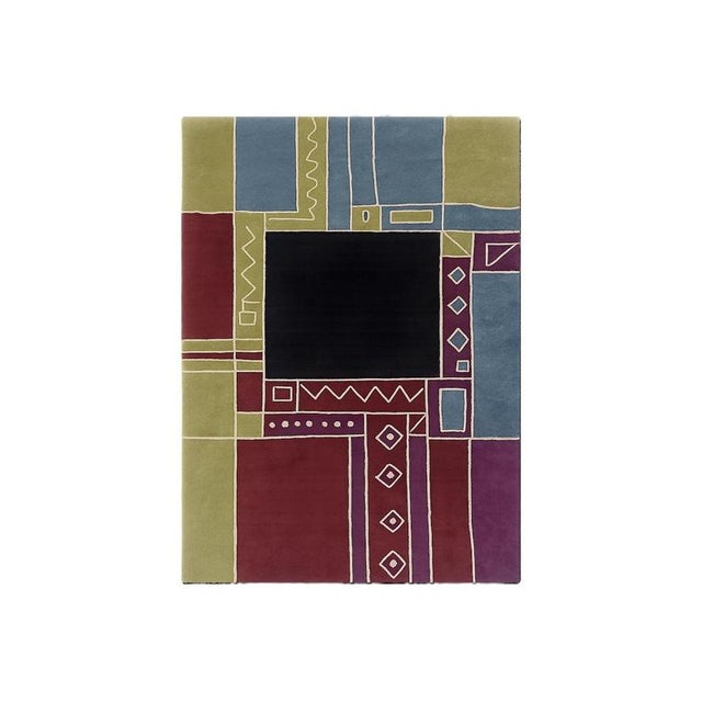 Tisca Krumi Hand-Tufted Wool Rug, France, 1990s For Sale - Image 10 of 10