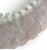 Modern Designer Sunburst Rock Crystal Mirror.
